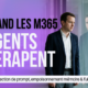 Responsable IT face à son reflet inquiet — illustrant les risques d'injection de prompt Microsoft agents : manipulation mémoire, empoisonnement et fuite de données dans Copilot Studio M365